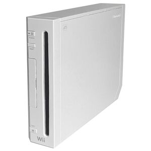 TESTED Nintendo Wii Console RVL-001 W.  Controller, Sensor, Power Wires, & Stand